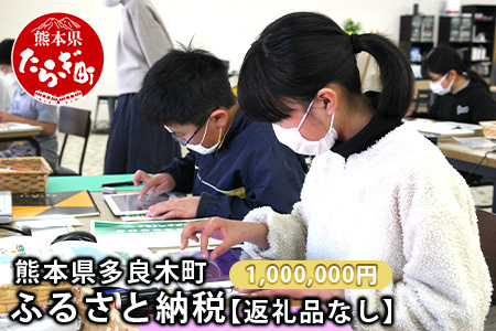 熊本県多良木町への寄附（返礼品はありません）【 ふるさと納税 熊本県 多良木町 応援 寄附 】028-0344-1000