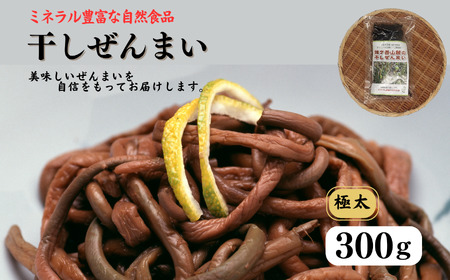 令和8年産 太くて柔らかい干しぜんまい 300g 新潟県 糸魚川市 鉾ヶ岳山麓のぜんまい ゼンマイ 山菜 乾燥ぜんまい 2026年産