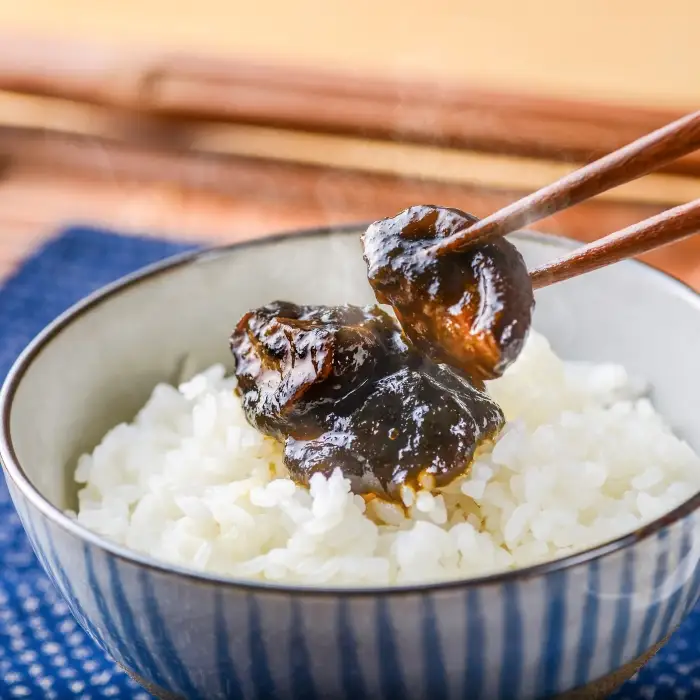 ゴロゴロ椎茸入りあおさ海苔佃煮 4個セット 