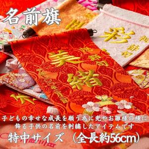 名前旗特中（全長約56cm）