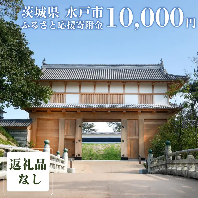 【返礼品なし】 茨城県 水戸市 ふるさと応援寄附金 ( 10,000円 )(GT-4)