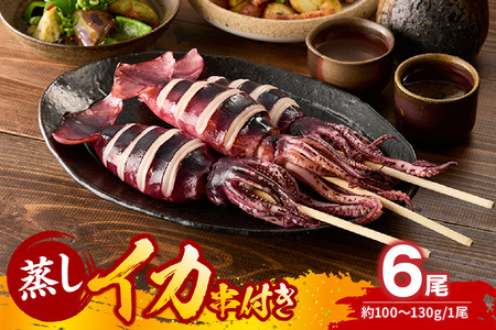 イカ 串イカ 6尾入り 約100g～130g×6尾 イカ焼き 10-10