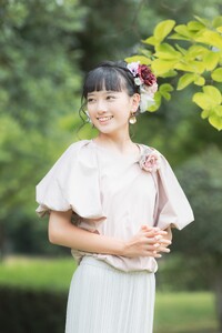 761 コサージュと髪飾りのフラワーアクセサリーセット（ピンク系）