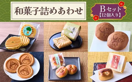 奥河内 和の恵み詰合せ 友井堂 和菓子詰め合わせBセット12個入 