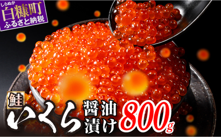 いくら醤油漬（鮭卵） 800g(200g×2パック×2箱)_K044-1677