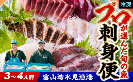 氷見漁港 海鮮刺身セット | 詰め合わせ 冷凍 刺身