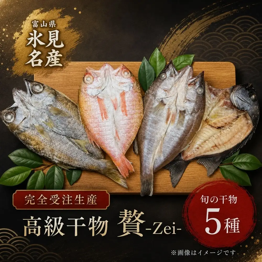 【完全受注生産】 本物のこだわり！半七の干物セット 贅 -Zei- 〈冷凍〉｜ 高級 干物セット 添加物不使用