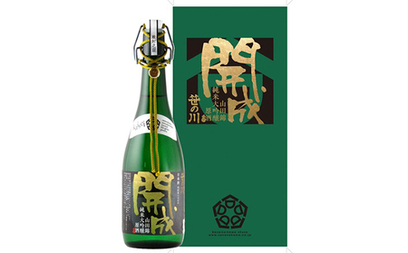 【笹の川酒造】 純米大吟醸 『開成』 （桝、特製ピンバッジ付） 日本酒 お酒 