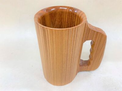 けぷらージョッキ【アサヒ研創】 工芸品 コップ カップ グラス 