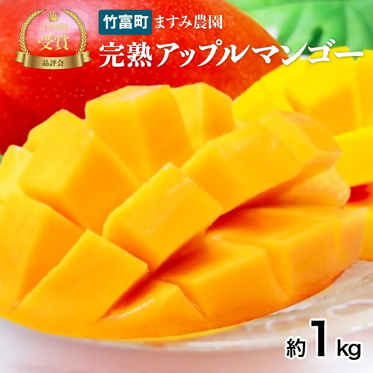 アップルマンゴー 約1kg 