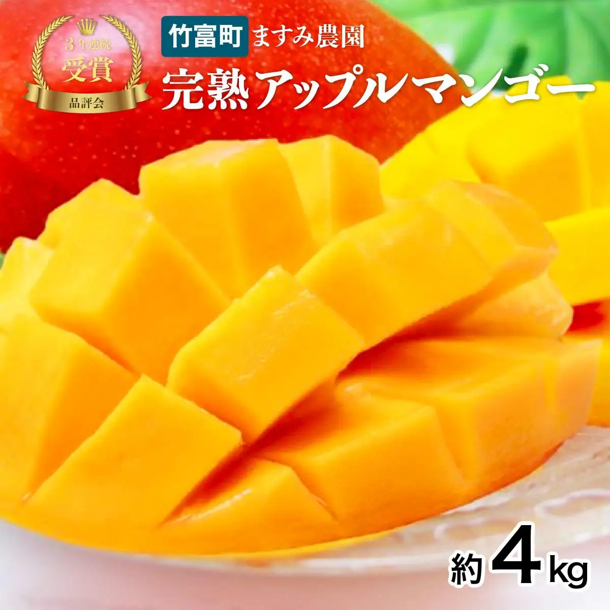 アップルマンゴー 約4kg 