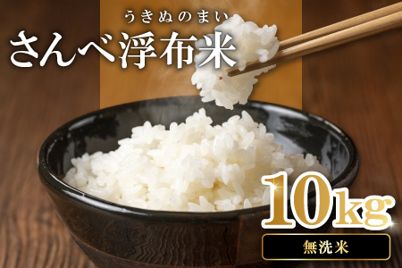 さんべ浮布米（無洗米）10kg【無洗米 10kg 先行予約 令和6年産 コシヒカリ 10kg こしひかり 特別栽培米 お米 おこめ 2024年産 島根県産 大田市産 米 浮布米 減農薬 減化学肥料 JGAP認証】