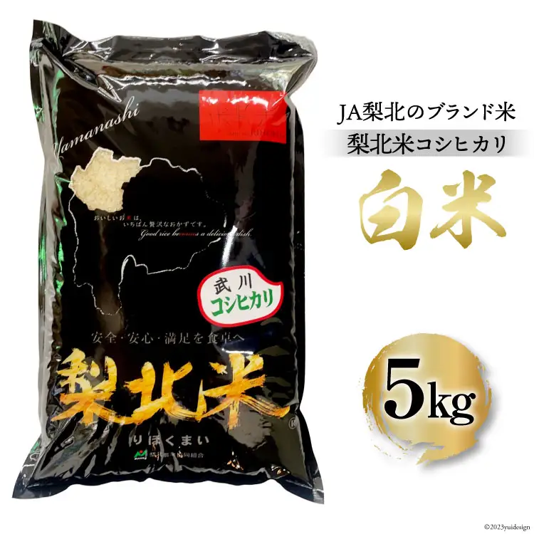 米 武川米 コシヒカリ 5kg [梨北農業協同組合 山梨県 韮崎市 20743510]