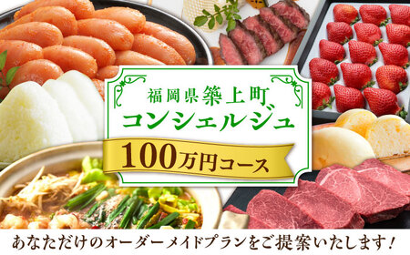 【後から選べる！】築上町 コンシェルジュ 寄附額 100万円 コース おすすめ おまかせ 定期便 [ABZY002] 