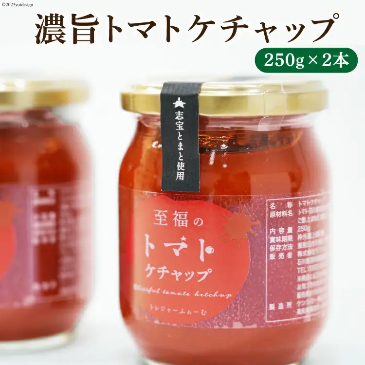 濃旨トマトケチャップ [モアショップヤマモト 石川県 宝達志水町 38600502]