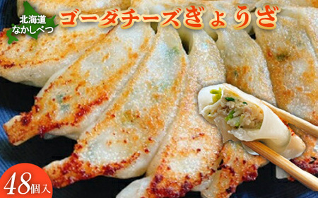 北海道なかしべつゴーダチーズぎょうざ×48個【3000701】