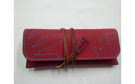 グローブの革製　マルチペンケースWNS No.091