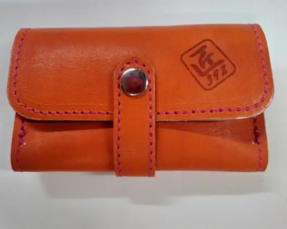 野球グローブの革製！カードケース（名刺入れ）OP No.071