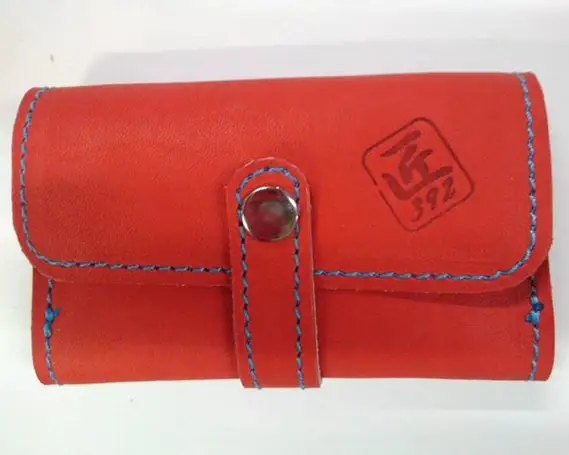 野球グローブの革製！カードケース（名刺入れ）RS No.072