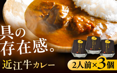 -あふひ 贅の極み- 近江牛カレー レトルト 2人前×3個セット / 恵那市 / テンポイント [AUEU020]