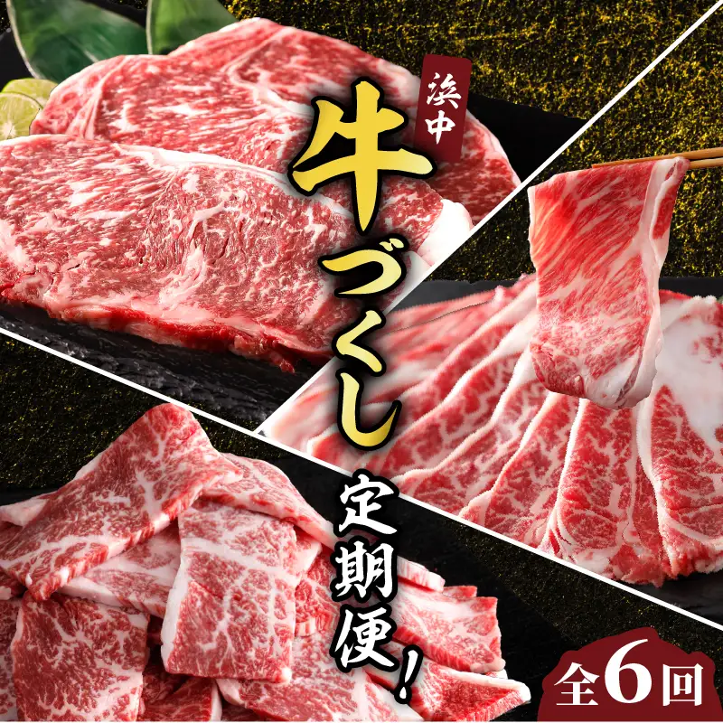 ＜全6回・連続＞浜中牛づくし定期便　全6回 定期便 毎月お届け 浜中牛づくし定期便 牛肉 おかず お弁当 晩ご飯 焼肉 ステーキ すき焼き しゃぶしゃぶ 肉じゃが 牛丼 カレー ビーフシチュー 食品 ご褒美 記念日 お取り寄せ グルメ 冷凍 国産 北海道 浜中町 送料無料_H0019-110