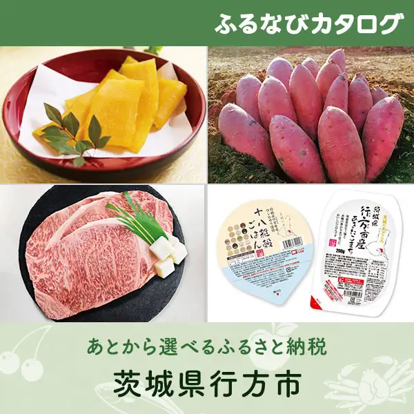 【有効期限なし！後からゆっくり特産品を選べる】茨城県行方市カタログポイント