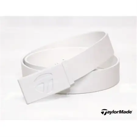 テーラーメイド　レザーベルト　95cm　ホワイト【TJ049】N94539　ゴルフ用ベルト/紳士用【1418379】