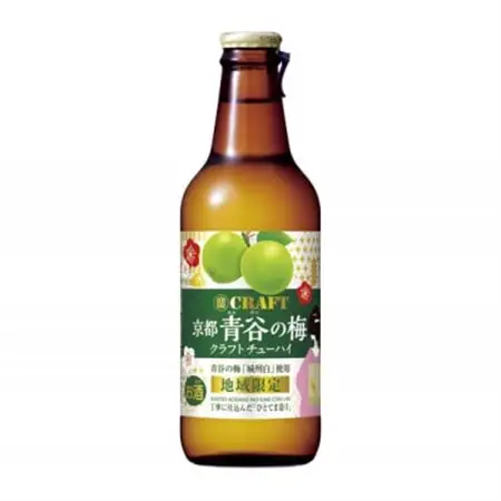 「寶CRAFT」〈京都青谷の梅〉330ml×12本【宝酒造 ご当地 チューハイ お酒 京都 城陽】_酒・アルコール   _【1442573】