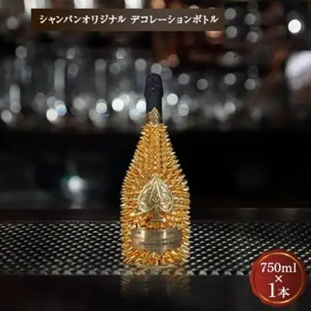 シャンパン　オリジナル デコレーションボトル (トゲA)　750ml　_酒・アルコール シャンパン  _【1224152】