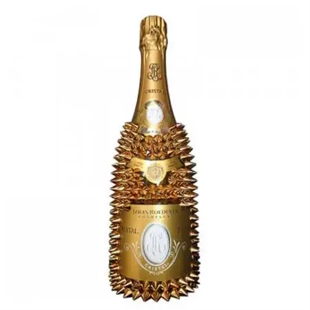 シャンパン　オリジナル デコレーションボトル (トゲRクリスタル)　750ml　1本_酒・アルコール シャンパン  _【1384043】
