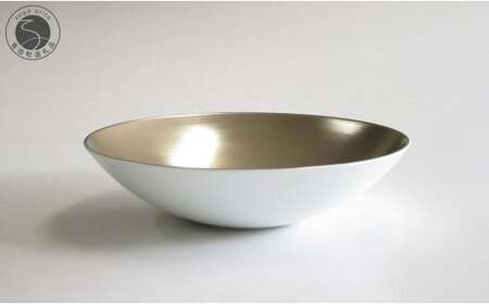 ARITA PORCELAIN LAB (アリタポーセリンラボ) プラチナ アークボウル 有田焼 モダン スタイリッシュ カレー皿 パスタ皿 A60-123