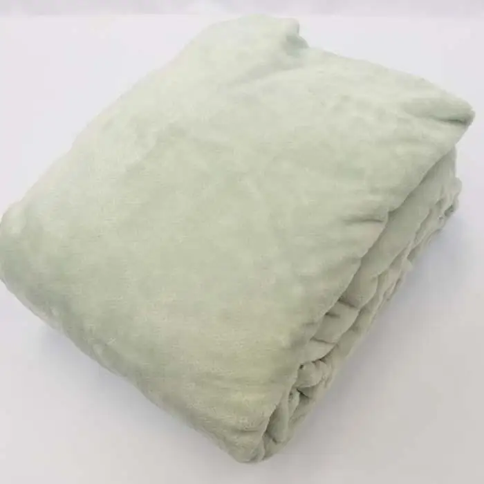 【グリーン】シール織 綿ボアBOX(ベッド用）シーツ 松岡織物株式会社