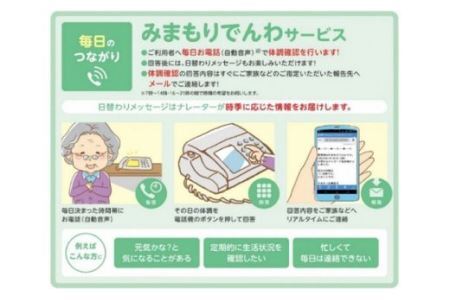 郵便局のみまもりでんわサービス(携帯電話12か月コース)　【11246-0134】