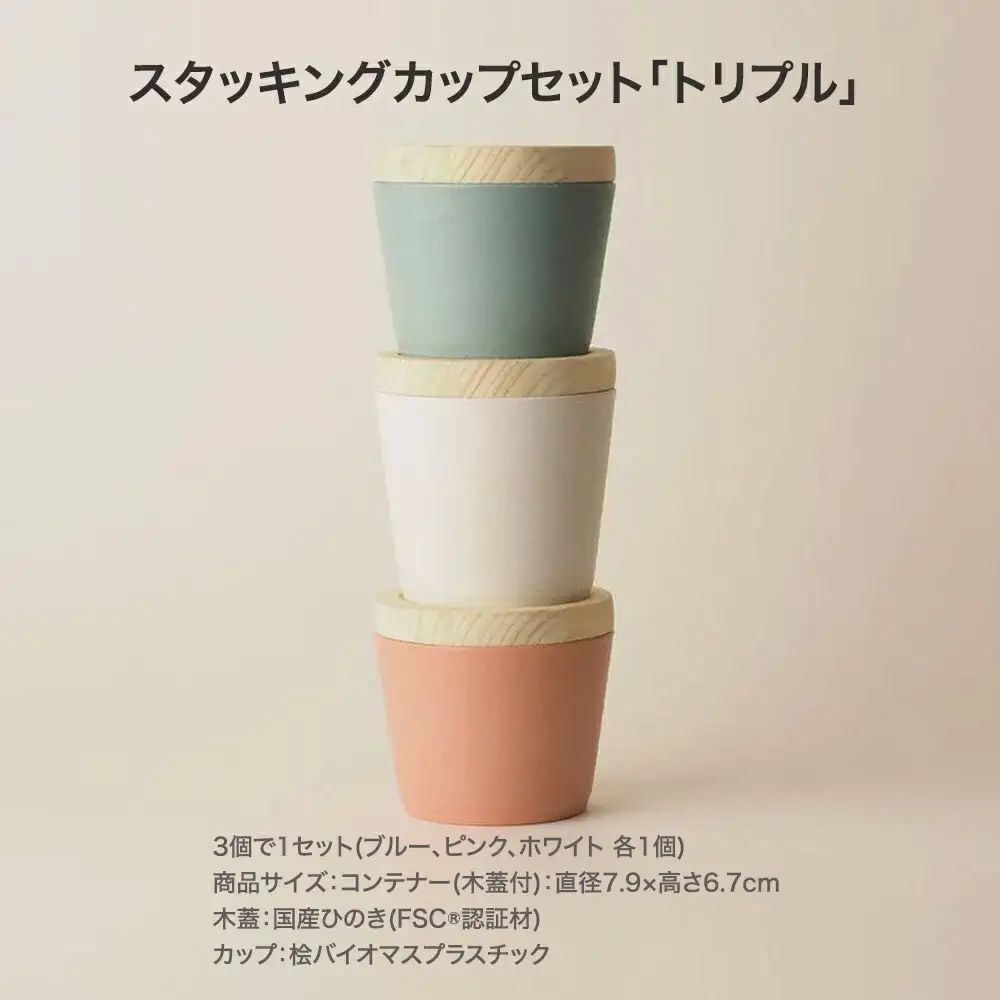 FIDO スタッキングカップセット　【07214-0176】