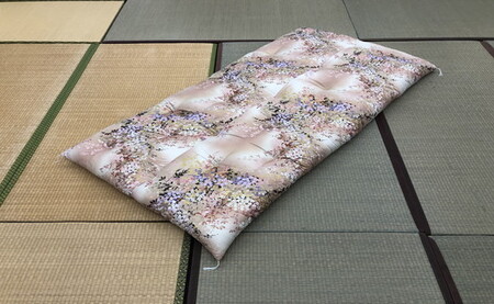 極上純綿もめん布団「敷きふとん」（赤色）敷き2枚【CW10W】 ふとん 布団