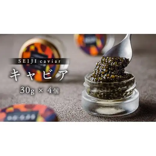 SEIJI caviar ( キャビア ) 30g × 4個
