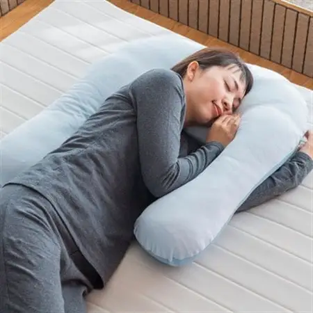 抱かれ枕　アーチピローFUN(レギュラー/ブルー)_雑貨・日用品 枕 寝具 _【1420938】