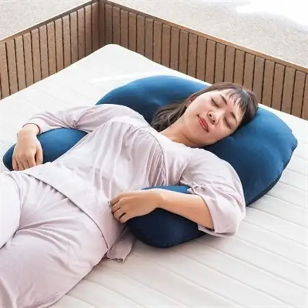 抱かれ枕　アーチピローFUN(レギュラー/ネイビー)_雑貨・日用品 枕 寝具 _【1424948】