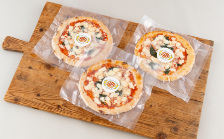 【3万枚売れた!!】ミシュラン掲載 PIZZA マルゲリータ3枚セット【pizzeria Shin’5】手焼き 窯焼き ﾋﾟｻﾞ ﾐｼｭﾗﾝ ﾏﾙｹﾞﾘｰﾀ ﾁｰｽﾞ