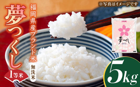 【先行予約】【令和7年産】福岡県産ブランド米「夢つくし」無洗米 5kg【2025年9月以降順次発送】 [ABDD008] 