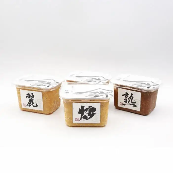 生きている味噌3種（計4個）特別セレクション　新潟県　調味料　味噌　みそ　糀　発酵