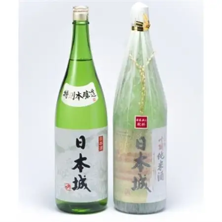 「日本城」吟醸純米酒と特別本醸造1.8L×2種セット【1217603】