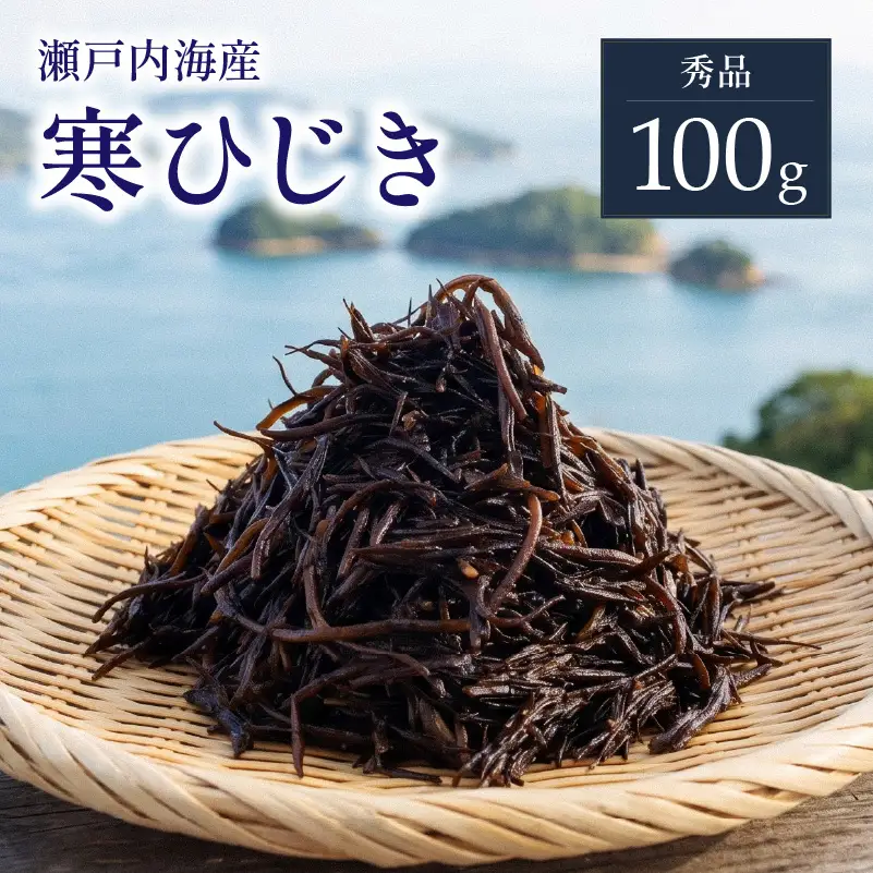 【ひじき】【秀品】寒ひじき100g 愛媛県 松山市【OG0013】
