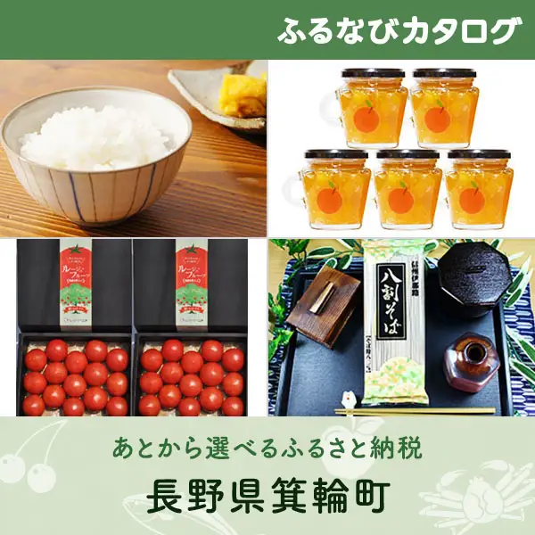 【有効期限なし！後からゆっくり特産品を選べる】長野県箕輪町カタログポイント