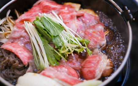 【冷蔵】伊賀肉 森辻の伊賀牛A5　すきやき（ウデ）約500g【mrtj0007-1】