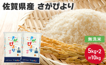 無洗米 10kg 佐賀県産 さがびより 5kg×2 国産米 精米 ご飯 白飯 佐賀県米 米 コメ こめ 
