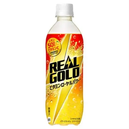 リアルゴールドビタミンローヤルパワー 490mlPET×24本_飲料・ドリンク 炭酸飲料 ジュース _【1456819】