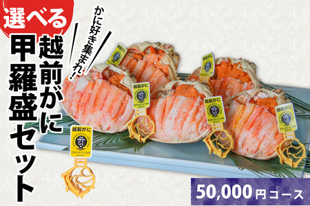Ｃ　 越前産せいこがに甲羅盛（70g前後 × ５個）合計５個 [E-096006_03] / 甲羅盛り