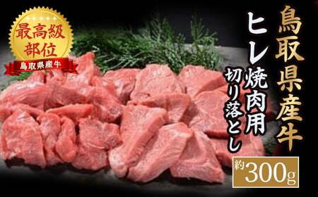 【 鳥取県産牛 】ヒレ焼肉用 切り落とし （約300g） ヒレ 牛肉切り落とし 焼き肉 