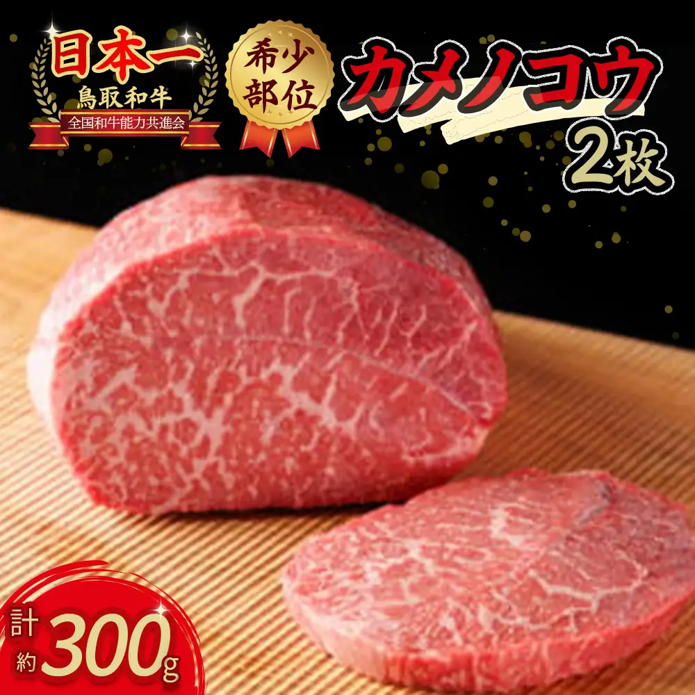 鳥取和牛　希少部位ステーキ「カメノコウ」（300g） 牛肉 ステーキ カメノコウ